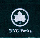 ベーシック カフニット NYC パークロゴ ネイビー