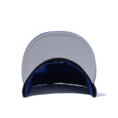 59FIFTY Upside Down ロサンゼルス・ドジャース グレーアンダーバイザー
