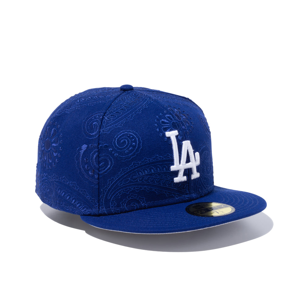 59FIFTY SWIRL ロサンゼルス・ドジャース グレーアンダーバイザー