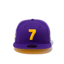 59FIFTY COMPOUND 7 NBA ロサンゼルス・レイカーズ イエローアンダーバイザー