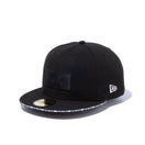59FIFTY サンドイッチバイザー ボックスロゴ NEW ERA ブラック/ホワイト