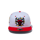 9FIFTY COMIC FRONT シカゴ・ブルズ グレーアンダーバイザー