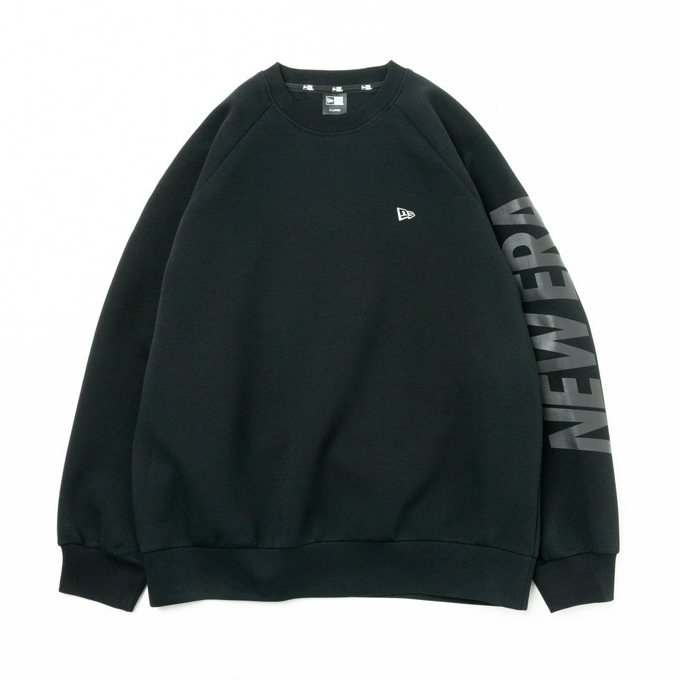 テックスウェット ワイド クルーネック ブラック【 Performance Apparel 】