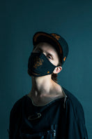 MASK FACE COVERINGS マスク 読売ジャイアンツ x TAKAHIROMIYASHITATheSoloist. x NEW ERA ブラック/オレンジ