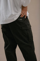 ストレッチ カーゴパンツ NEW ERA BLACK LABEL ブラック