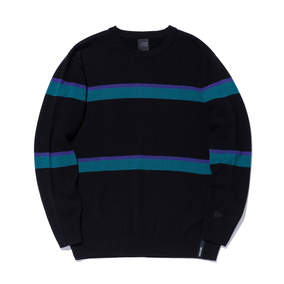 ウォッシャブル ニットセーター NEW ERA BLACK LABEL ブラック