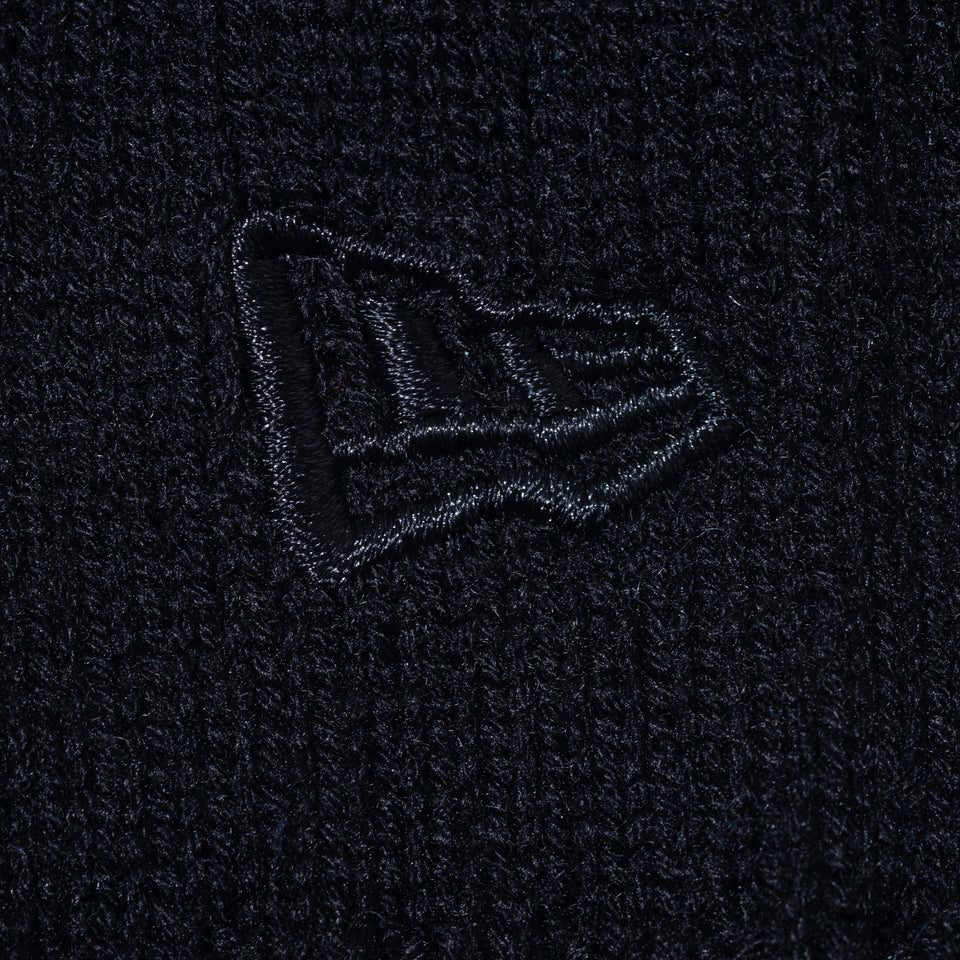 ウォッシャブル ニットセーター NEW ERA BLACK LABEL ブラック