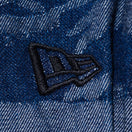 デニム ワークシャツ NEW ERA BLACK LABEL ジャカード タイガーストライプ