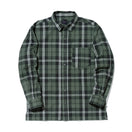 【10月発売】長袖 フランネル チェックシャツ NEW ERA BLACK LABEL ブラック