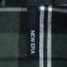 【10月発売】長袖 フランネル チェックシャツ NEW ERA BLACK LABEL ブラック