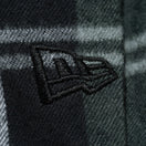 【10月発売】長袖 フランネル チェックシャツ NEW ERA BLACK LABEL ブラック
