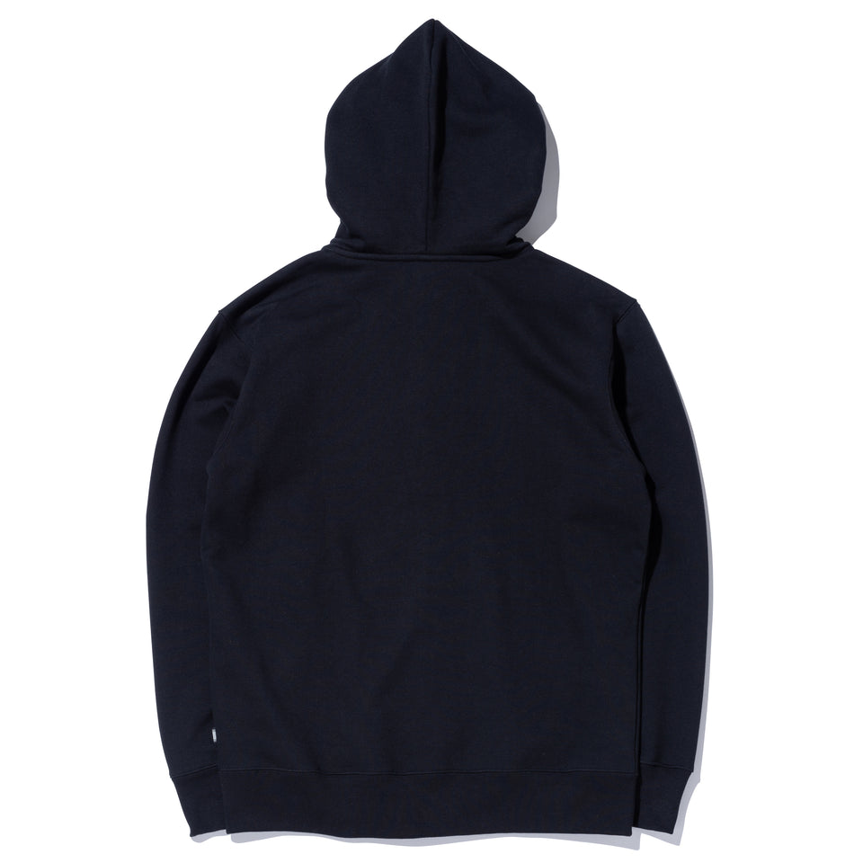 【10月発売】裏起毛 スウェット フルジップフーディー NEW ERA BLACK LABEL ヘビーウェイト ブラック