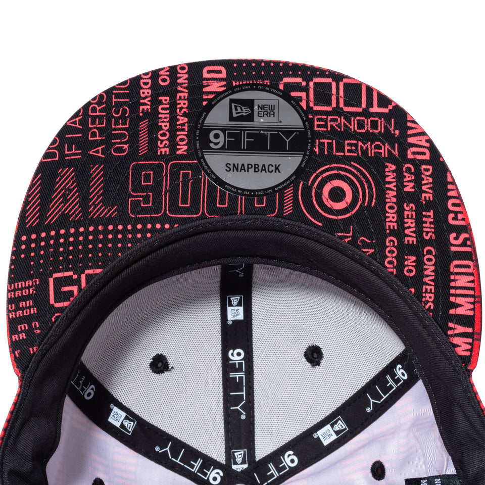 9FIFTY 2001:a space odyssey 2001年宇宙の旅 タイトルロゴ デジタル オールオーバープリント