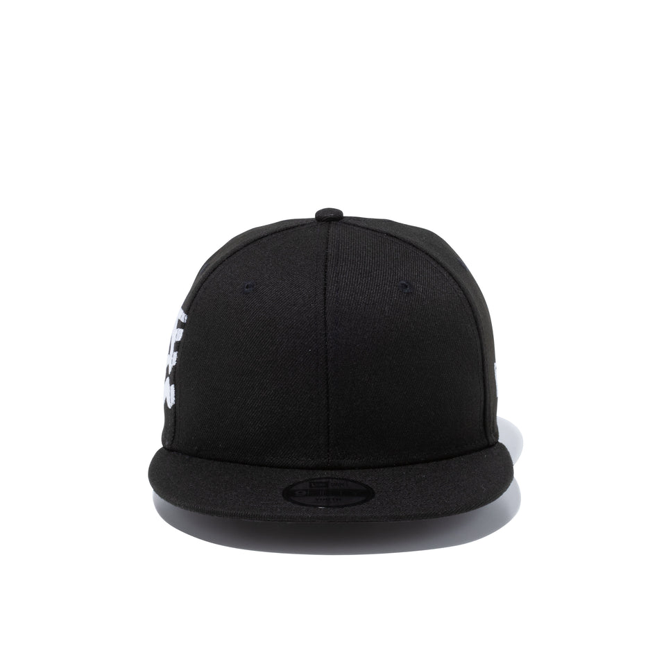 Youth 9FIFTY エッセンシャル フラッグロゴ ブラック