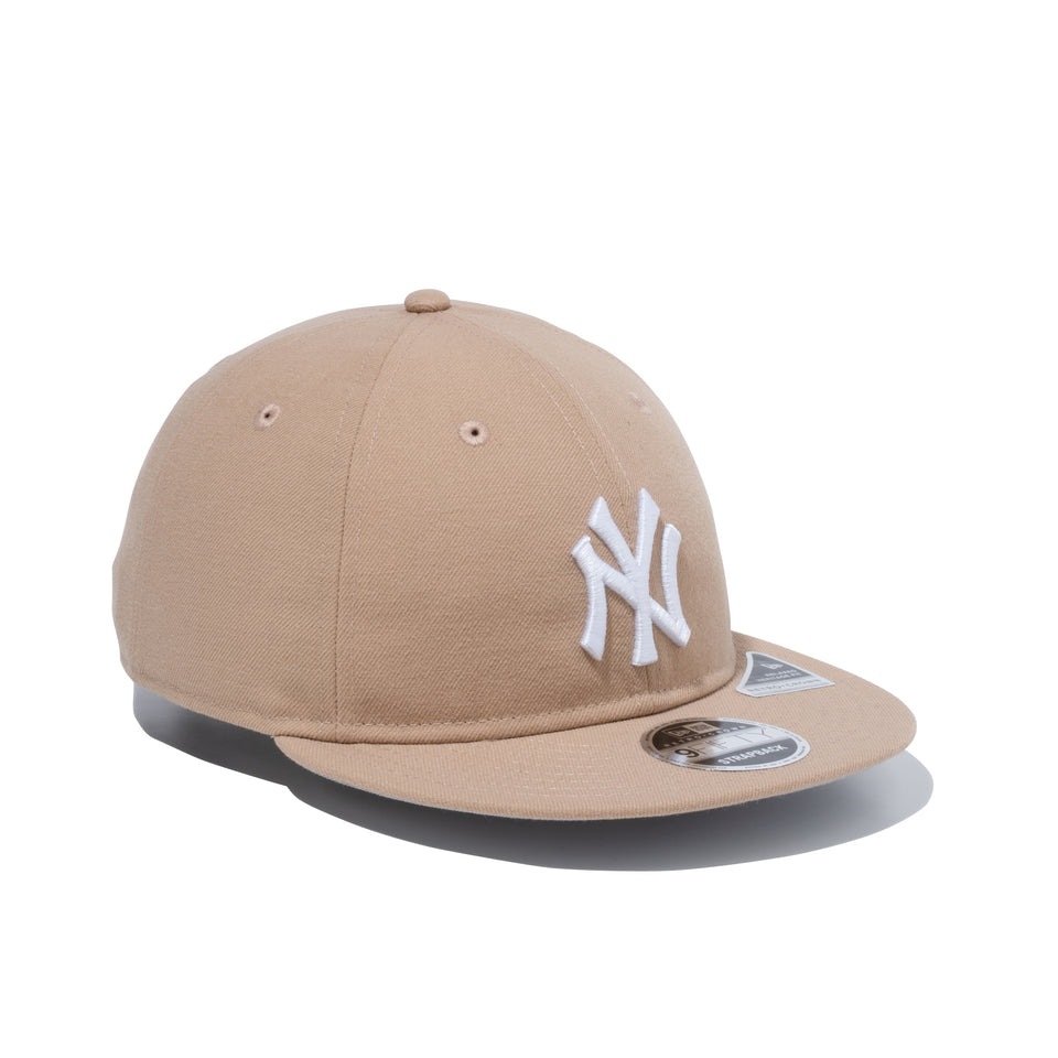 RC 9FIFTY フラットバイザー ニューヨーク・ヤンキース キャメル グレーアンダーバイザー
