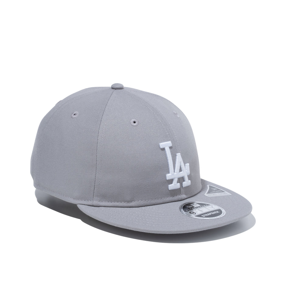RC 9FIFTY フラットバイザー ロサンゼルス・ドジャース グレー グレーアンダーバイザー
