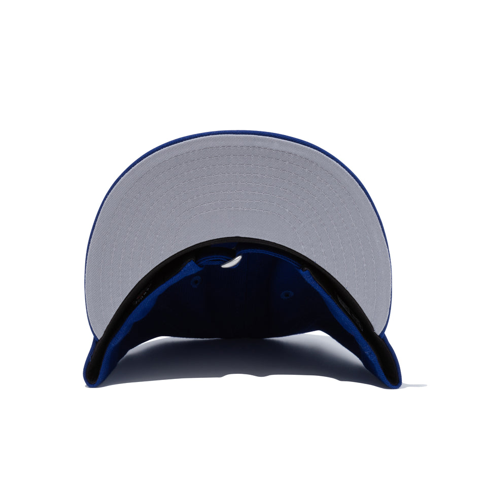 RC 9FIFTY フラットバイザー ロサンゼルス・ドジャース ダークロイヤル グレーアンダーバイザー