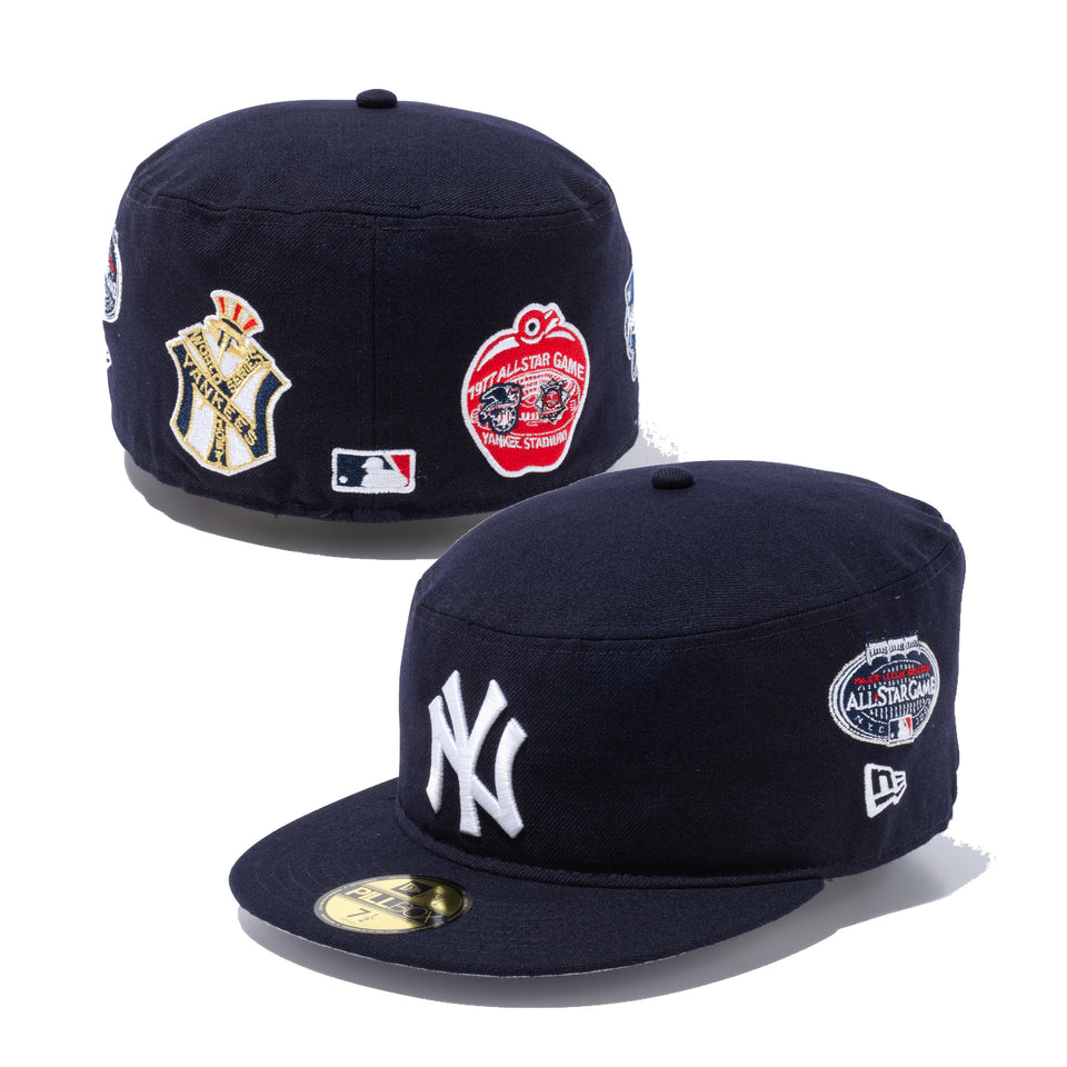 Pill Box MLB エンブレム ニューヨーク・ヤンキース マルチロゴ ネイビー