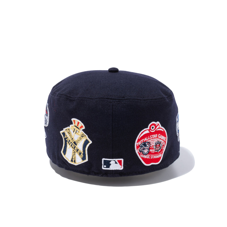 Pill Box MLB エンブレム ニューヨーク・ヤンキース マルチロゴ ネイビー