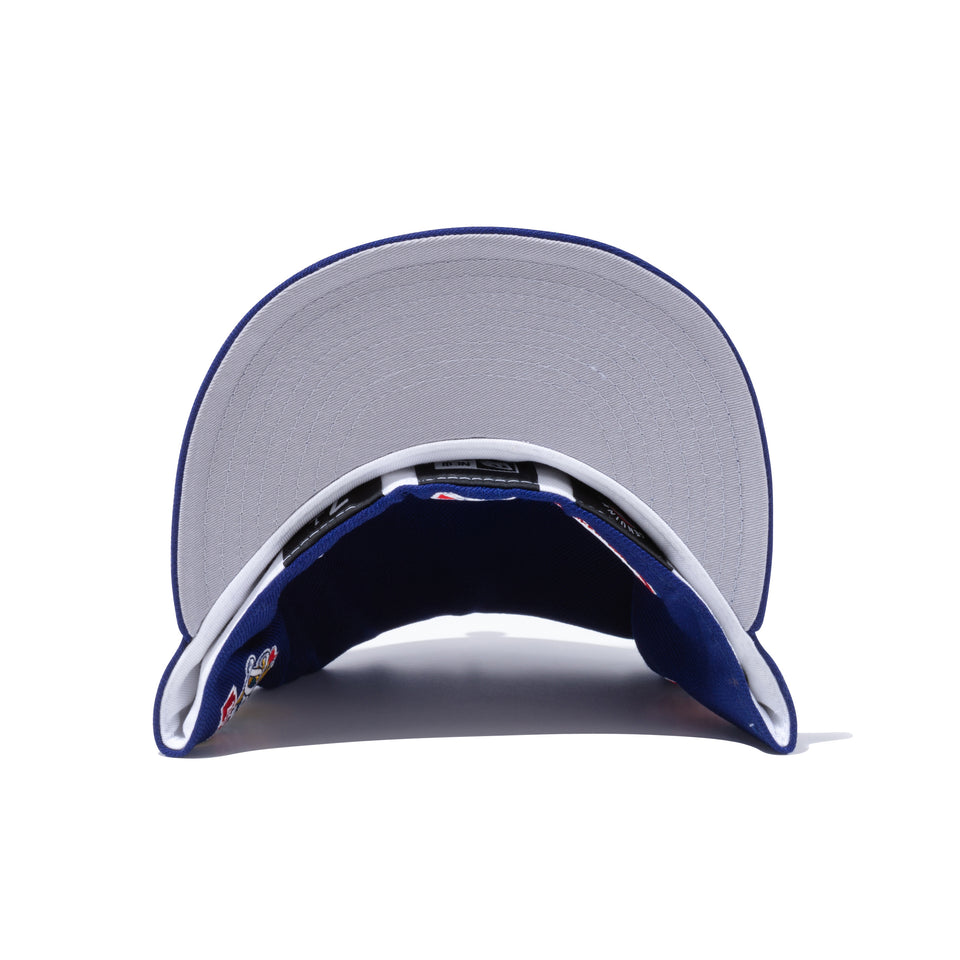 Pill Box MLB エンブレム ロサンゼルス・ドジャース マルチロゴ ダークロイヤル