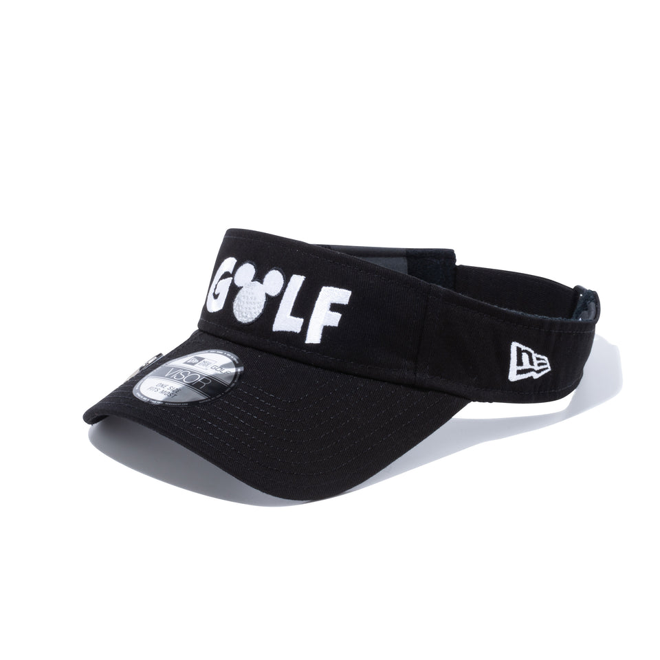 【ゴルフ】 WOMEN'S サンバイザー On Par ディズニー ミニーマウス GOLF ブラック