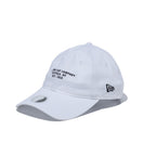 【ゴルフ】 WOMEN'S 9THIRTY ロングバイザー ストレッチコットン ウォッシャブル ホワイト