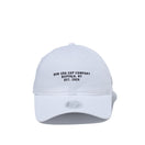 【ゴルフ】 WOMEN'S 9THIRTY ロングバイザー ストレッチコットン ウォッシャブル ホワイト