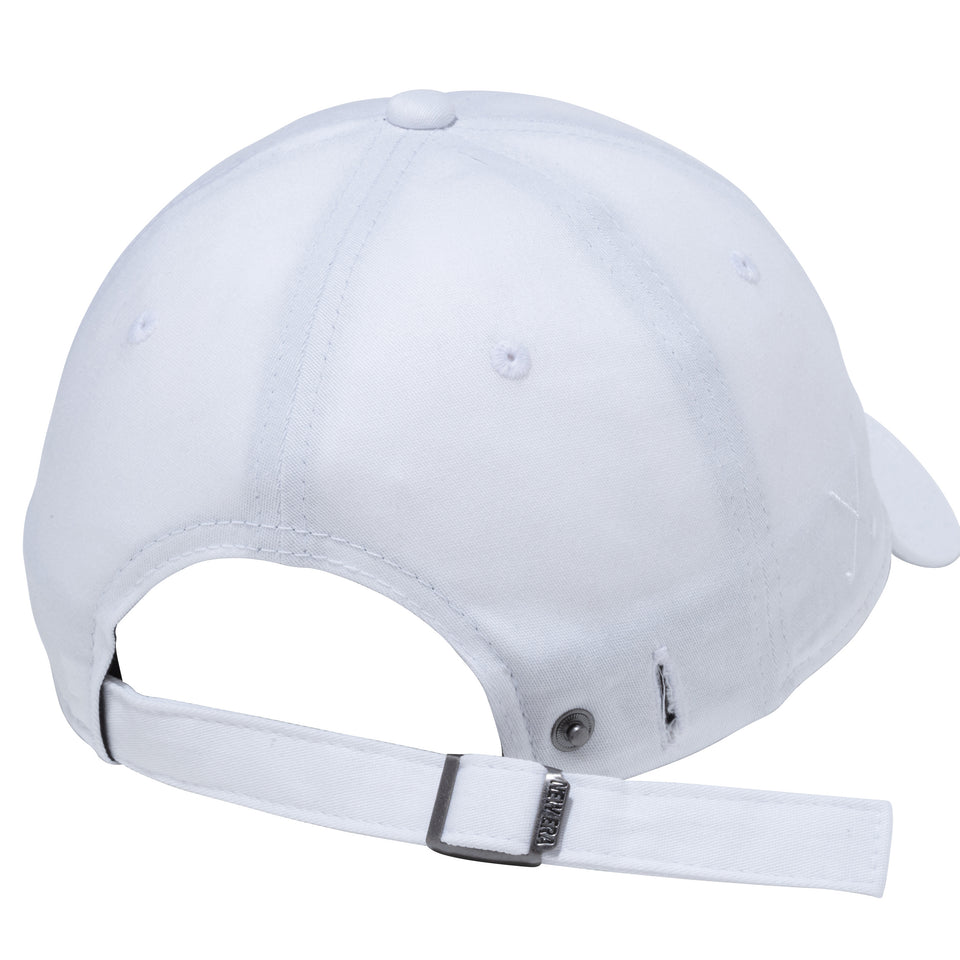 【ゴルフ】 WOMEN'S 9THIRTY ロングバイザー ストレッチコットン ウォッシャブル ホワイト