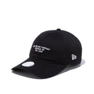 【ゴルフ】 WOMEN'S 9THIRTY ロングバイザー ストレッチコットン ウォッシャブル ブラック