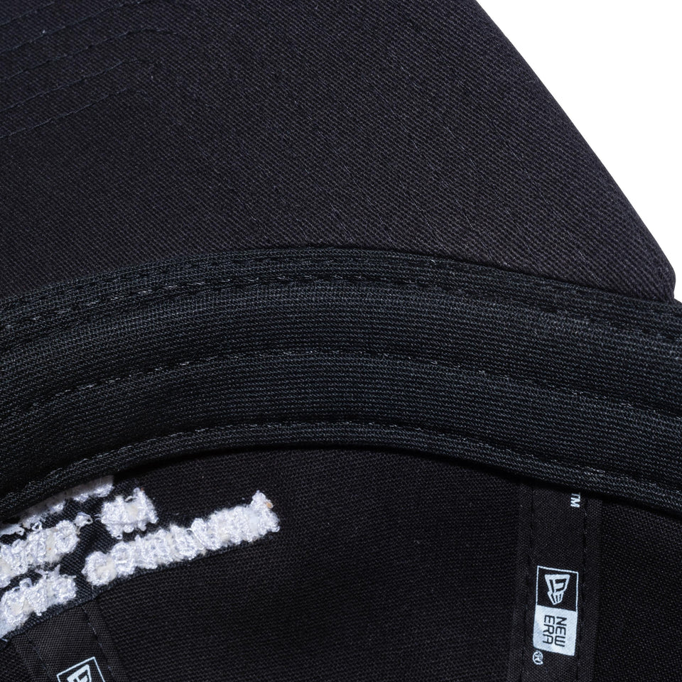 【ゴルフ】 WOMEN'S 9THIRTY ロングバイザー ストレッチコットン ウォッシャブル ブラック