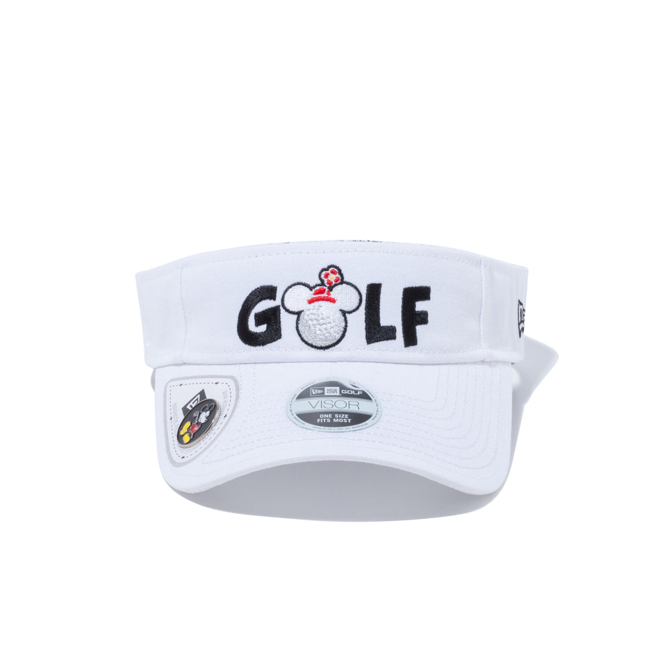 【ゴルフ】 サンバイザー On Par ディズニー ミッキーマウス GOLF ホワイト