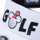 【ゴルフ】 サンバイザー On Par ディズニー ミッキーマウス GOLF ホワイト