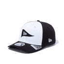 【ゴルフ】 9FIFTY ストレッチスナップ ストレッチコットン ウォッシャブル ピンフラッグロゴ ホワイト/ブラック