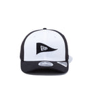 【ゴルフ】 9FIFTY ストレッチスナップ ストレッチコットン ウォッシャブル ピンフラッグロゴ ホワイト/ブラック