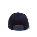 【ゴルフ】 9FIFTY ストレッチスナップ ストレッチコットン ウォッシャブル ピンフラッグロゴ ネイビー、スカーレット