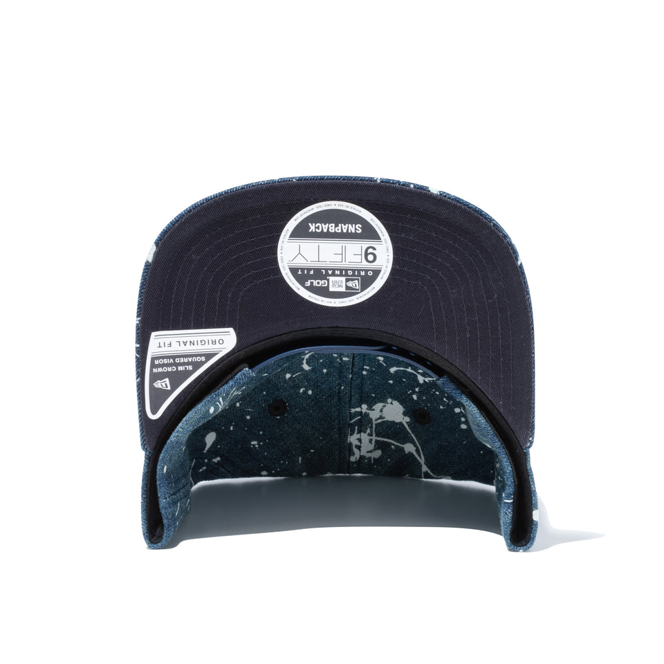 【ゴルフ】 9FIFTY Original Fit スプラッシュペイント NEW ERA 1920 ウォッシュドデニム