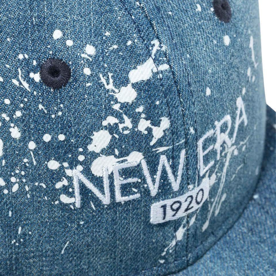 【ゴルフ】 9FIFTY Original Fit スプラッシュペイント NEW ERA 1920 ウォッシュドデニム