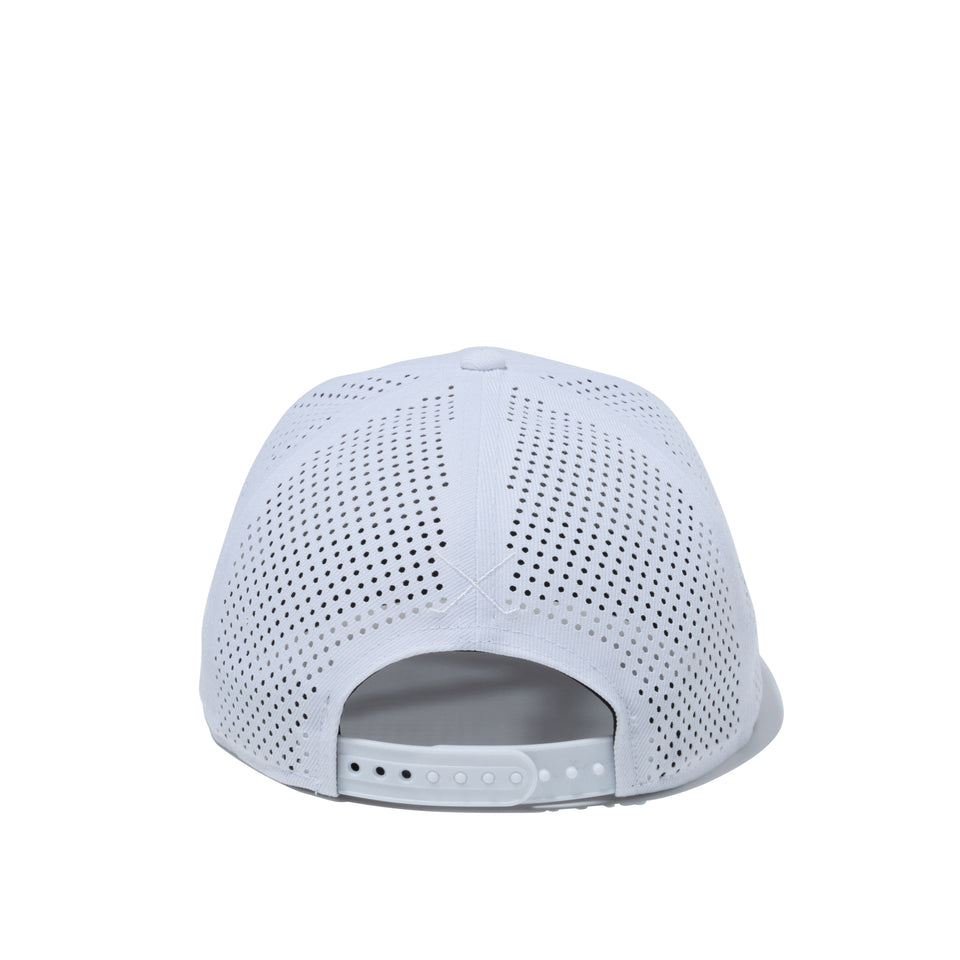 【ゴルフ】 9FIFTY Original Fit レーザーパフォーテッド ボックスロゴ ホワイト