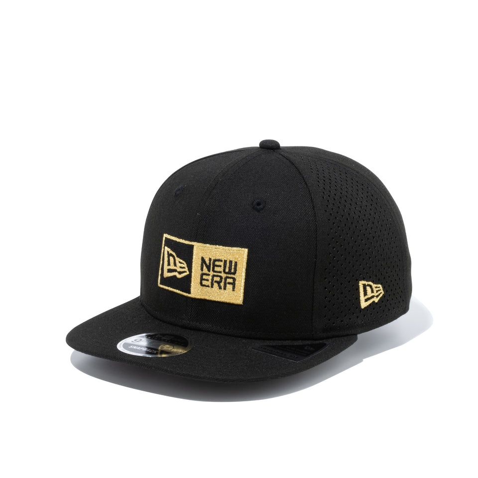 【ゴルフ】 9FIFTY Original Fit レーザーパフォーテッド ボックスロゴ ブラック