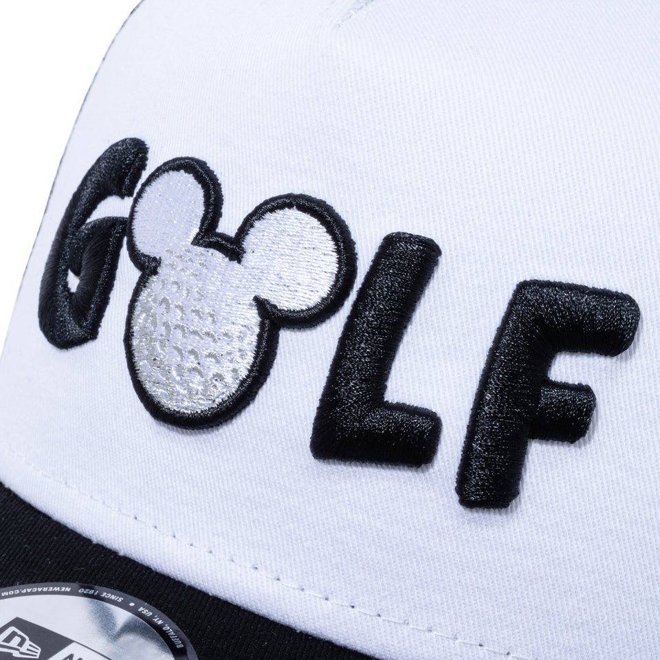 【ゴルフ】 9FORTY A-Frame トラッカー On Par ディズニー ミッキーマウス GOLF ホワイト / ブラック