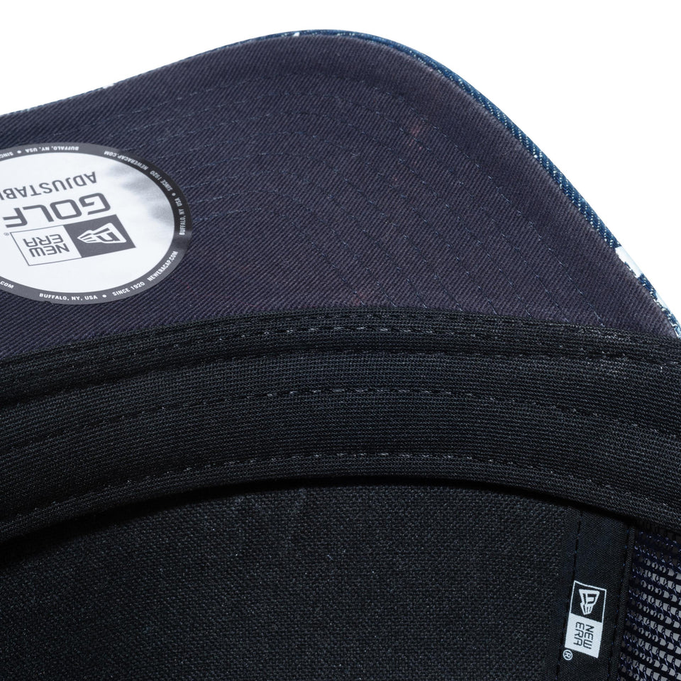 【ゴルフ】 9FORTY A-Frame トラッカー スプラッシュペイント NEW ERA 1920 ウォッシュドデニム
