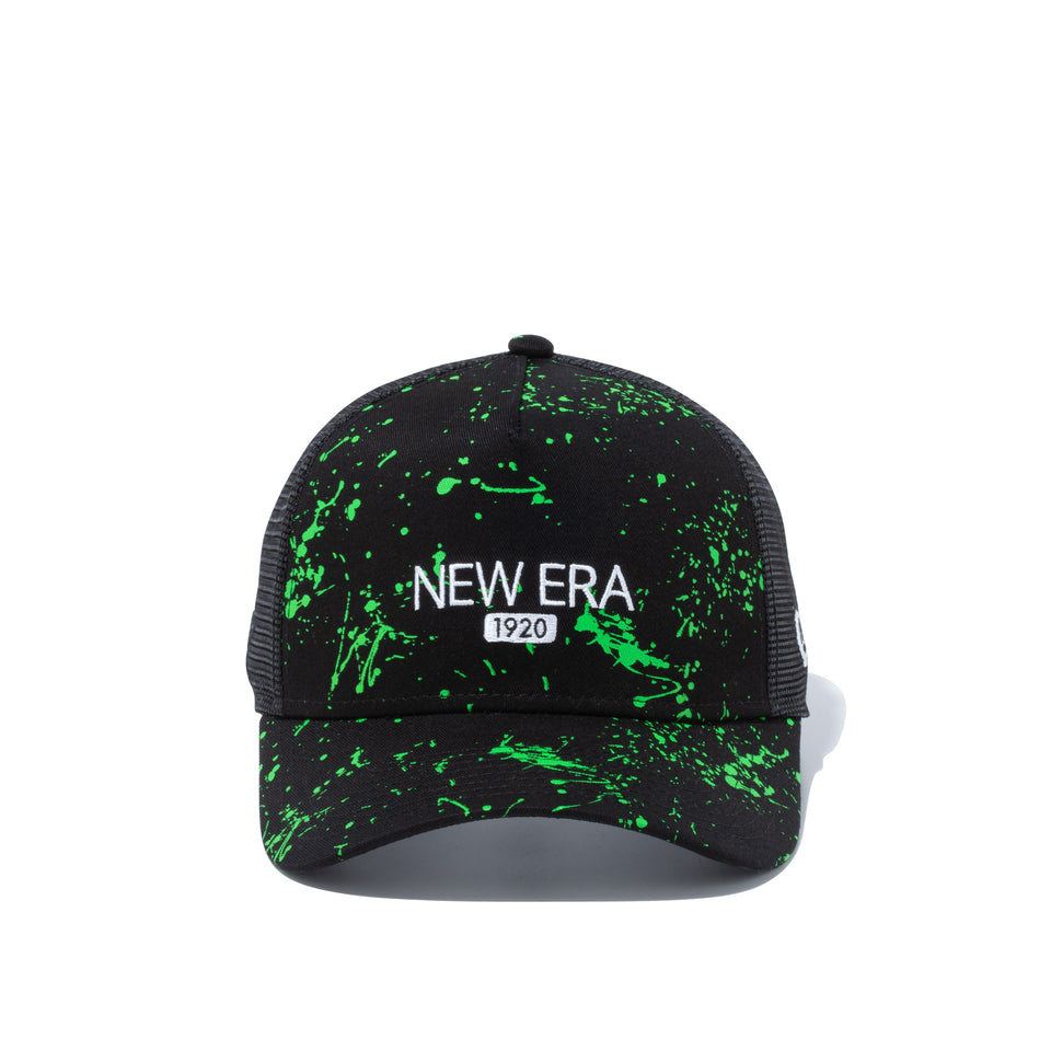 【ゴルフ】 9FORTY A-Frame トラッカー スプラッシュペイント NEW ERA 1920 ブラック