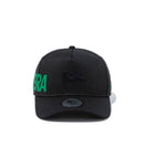 【ゴルフ】 9FORTY A-Frame ダッシュマークメッシュ NEW ERA ブラック × シャムロック