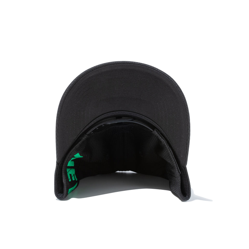 【ゴルフ】 9FORTY A-Frame ダッシュマークメッシュ NEW ERA ブラック × シャムロック