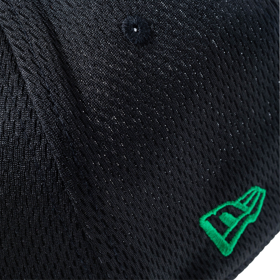 【ゴルフ】 9FORTY A-Frame ダッシュマークメッシュ NEW ERA ブラック × シャムロック