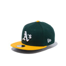 Child 9FIFTY オークランド・アスレチックス ダークグリーン