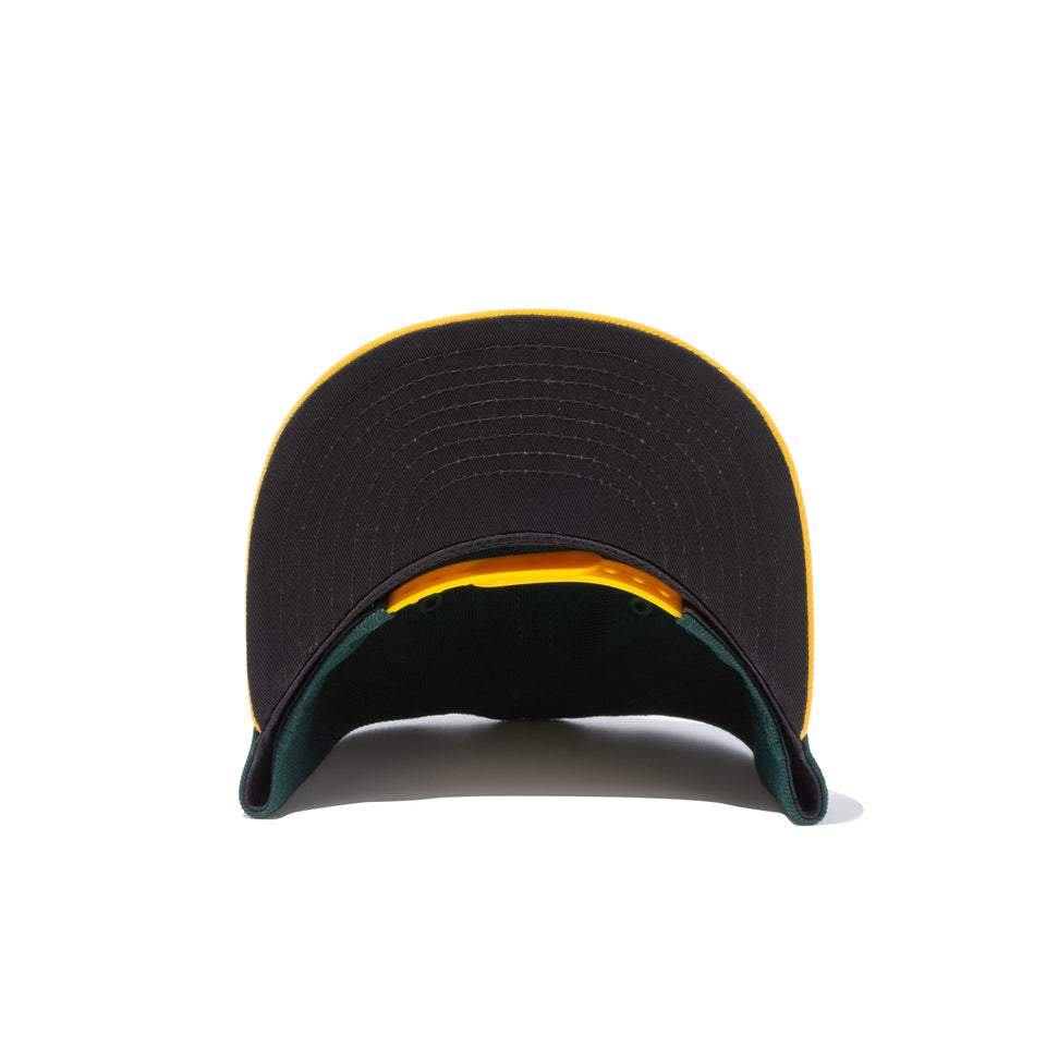 Child 9FIFTY オークランド・アスレチックス ダークグリーン