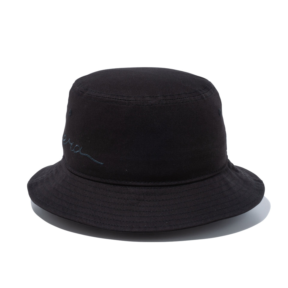 バケット01 エッセンシャル new era ブラック × ブラック