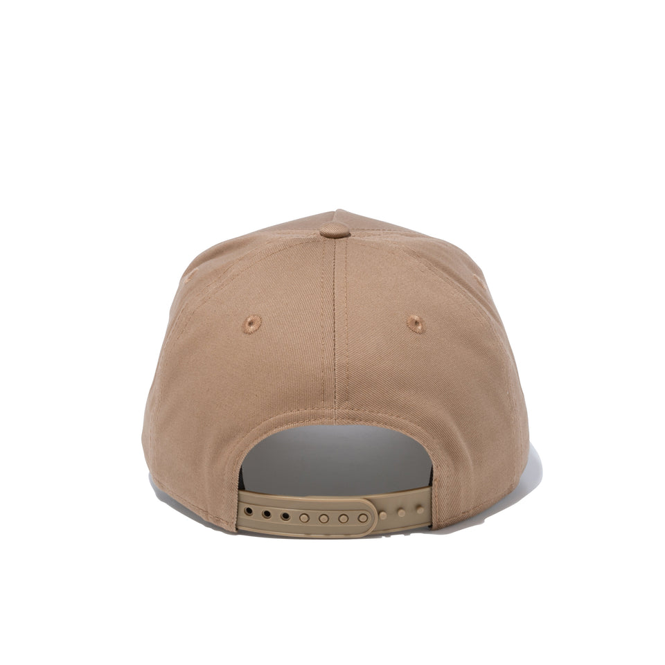 9FORTY A-Frame ベーシックファブリクス new era new york カーキ
