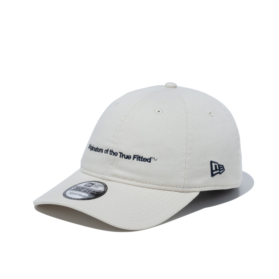 9THIRTY ベーシックファブリクス Originators of the True Fitted アイボリー